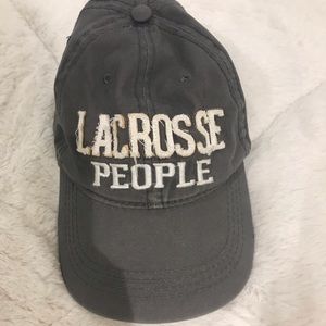 🌻 Lacrosse Hat, adjustable back.